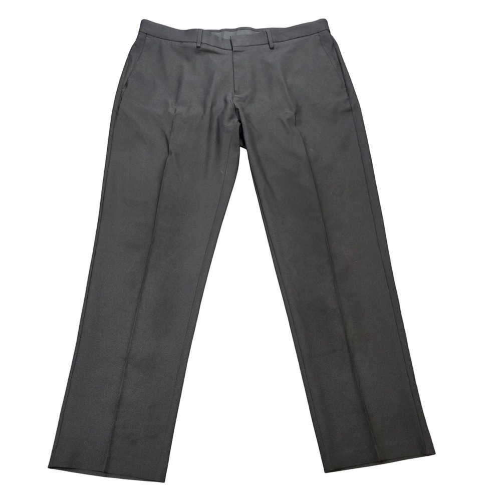 Kenneth Cole Reaction Techni-Cole Slim Fit Dress Pants Men's Size 38x30 Black